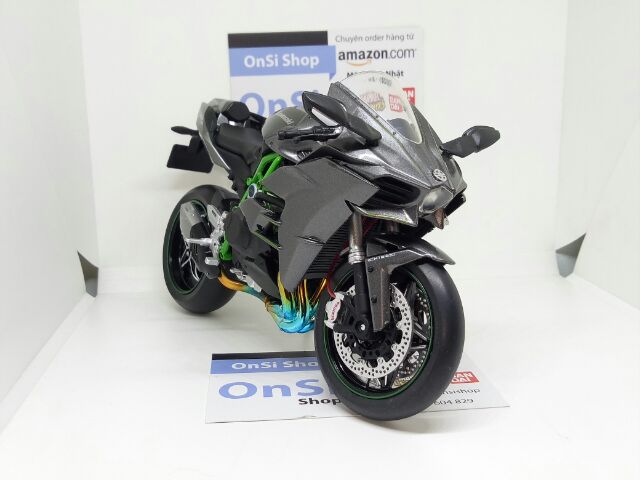 KAWASAKI NINJA H2 ĐỘ 1/12 XE MÔ HÌNH AUTOMAXX JOYCITY