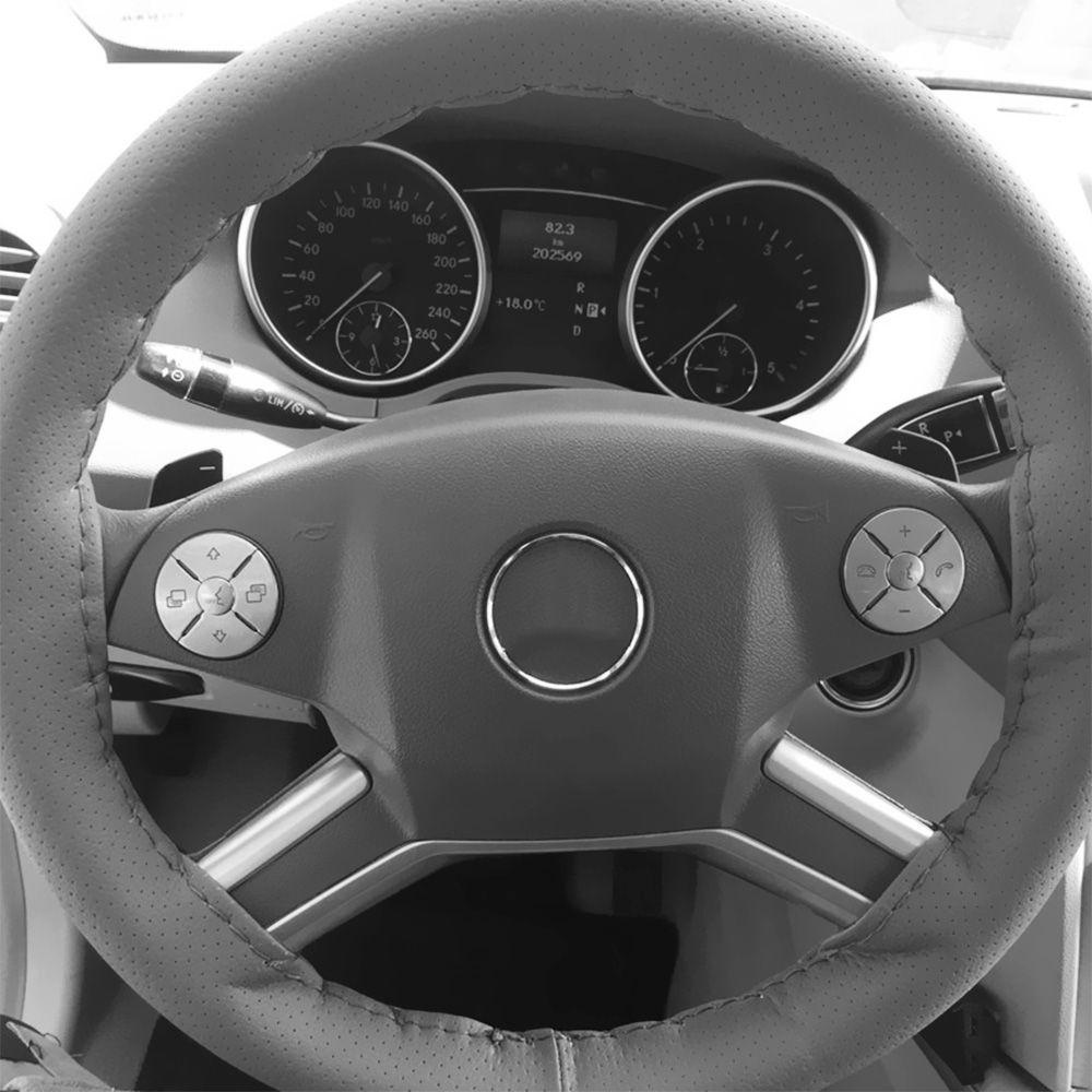 Set 10 Miếng Dán Nút Cửa Sổ Xe Hơi Chống Biến Dạng Cho Mercedes-Benz R ML GL CLS SLK-Class