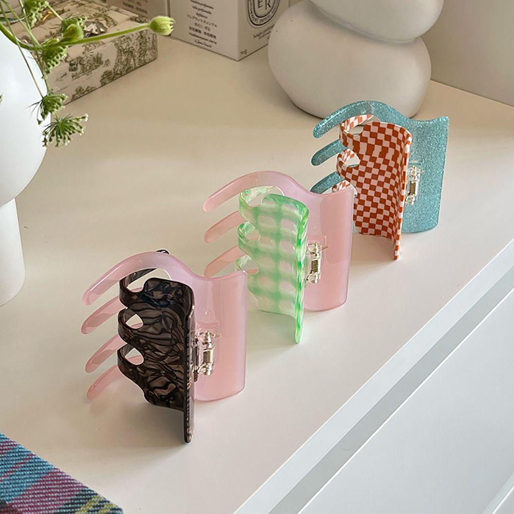 AROMA Kẹp Tóc Hình Cá Mập Nhiều Màu Phong Cách Hàn Quốc Cho Nữ