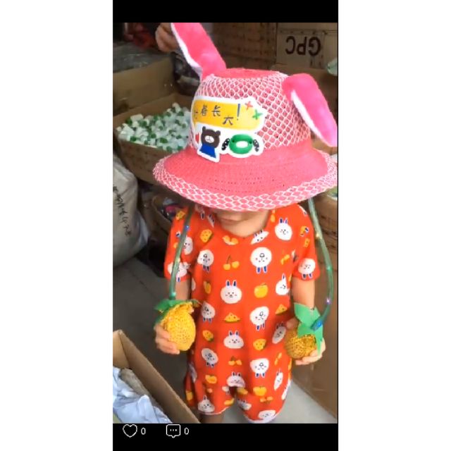 Nón tay thỏ vẫy được