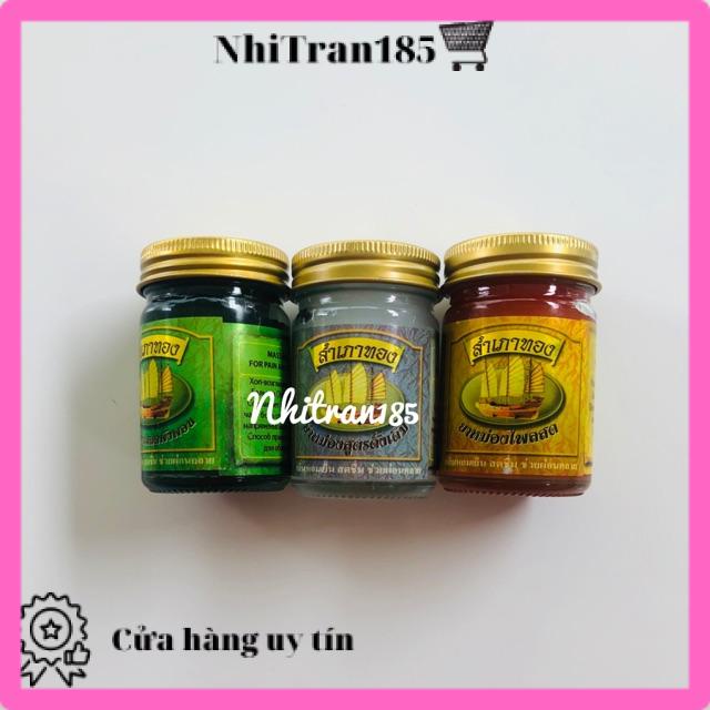 6 lọ cao xoa bóp giảm đau cánh buồm hũ 50g thái lan