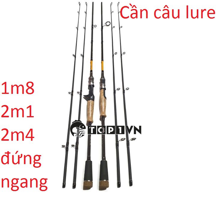 Cần câu lure super Eagle 2 ngọn Siêu Tảil