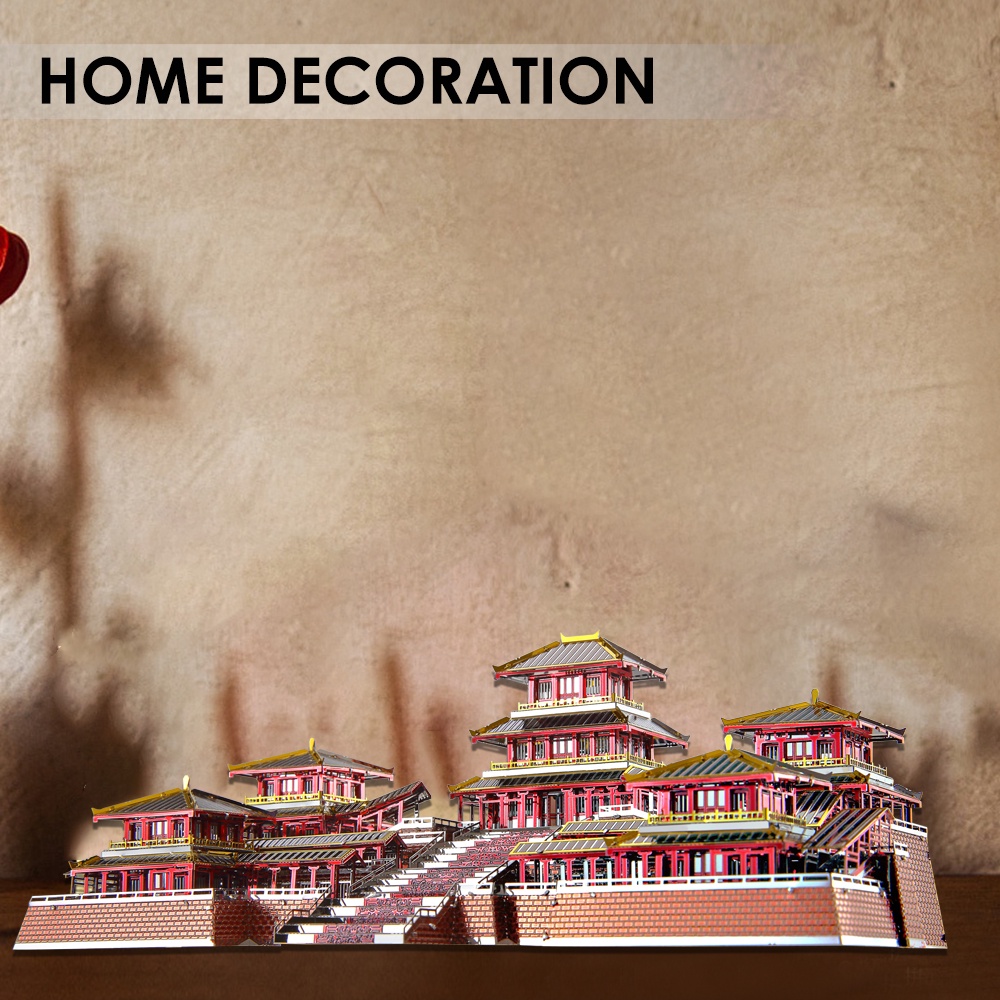 Bộ đồ chơi lắp ráp PIECECOOL mô hình 3D bằng kim loại DIY độc đáo