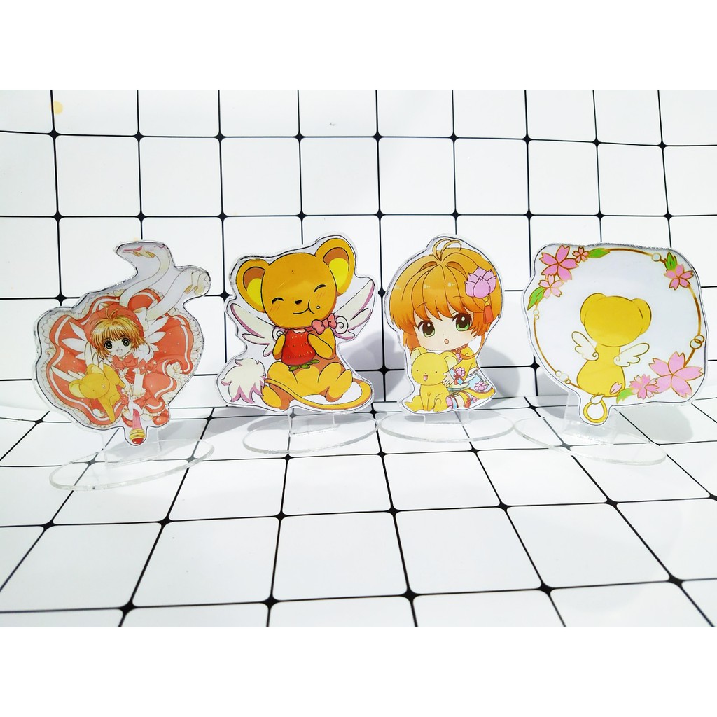 Tượng Đứng kero ccs SMI7 Standee mica mèo hoạt hình dễ thương cute