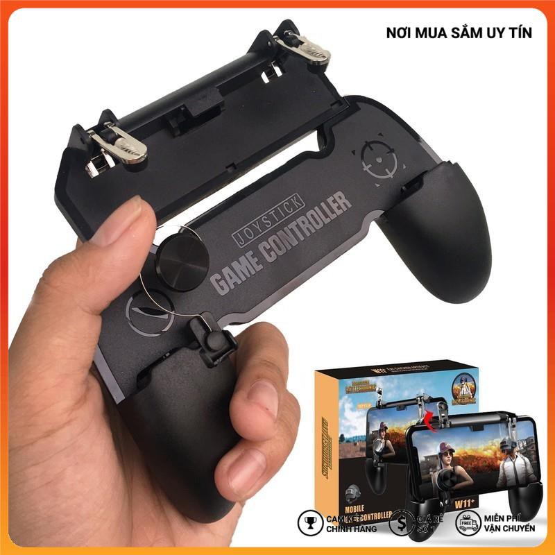 Tay Cầm Game W11 Có Nút Bắn + Joystick Cho Điện Thoại Chơi Pubg, Ros, Free Fire Controller HEAD SHOP