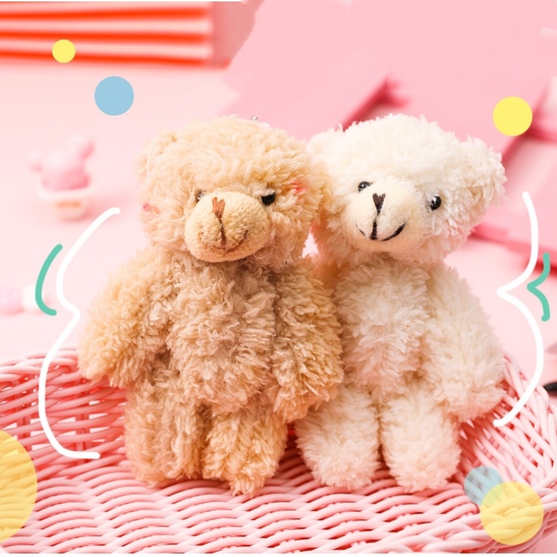 Móc Khóa Hình Gấu Bông Dễ Thương Cho Cặp Đôi