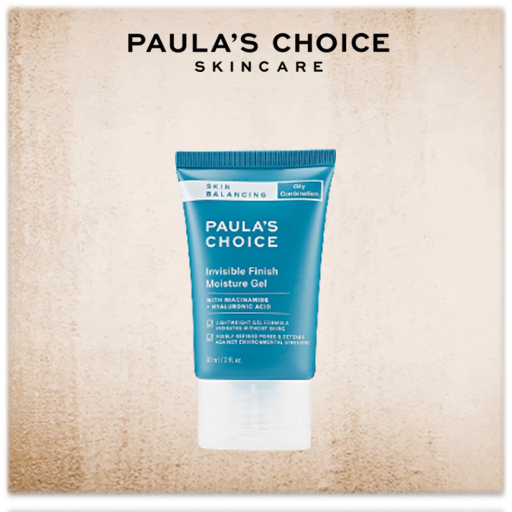 Gel dưỡng ẩm ban đêm cho da mềm mịn Paula’s Choice Skin Balancing Invisible Finish Moisture Gel 60ml