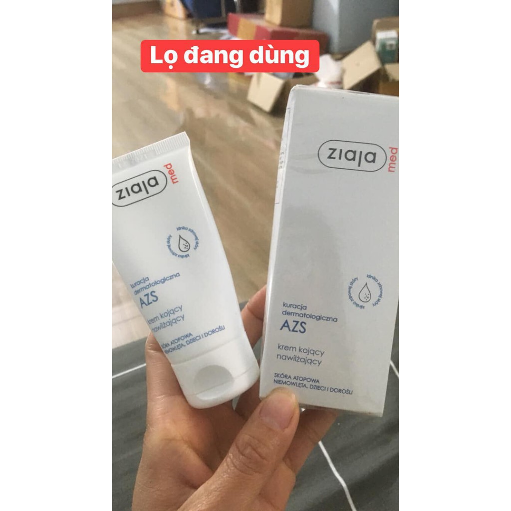 Dưỡng Ẩm Chuyên Sâu - Ziaja Med Atopy AZS 50ml châu shop