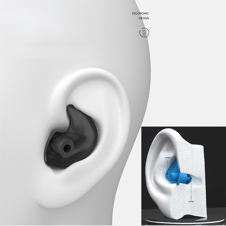 Bộ nút bịt tai/ mũi WINMAX chất liệu silicone chống thấm nước khi đi bơi