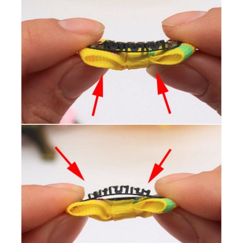 Bộ 10 kẹp tóc hình nơ nhỏ xinh cho bé gái