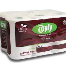 Giấy vệ sinh Toply 12cuộn .