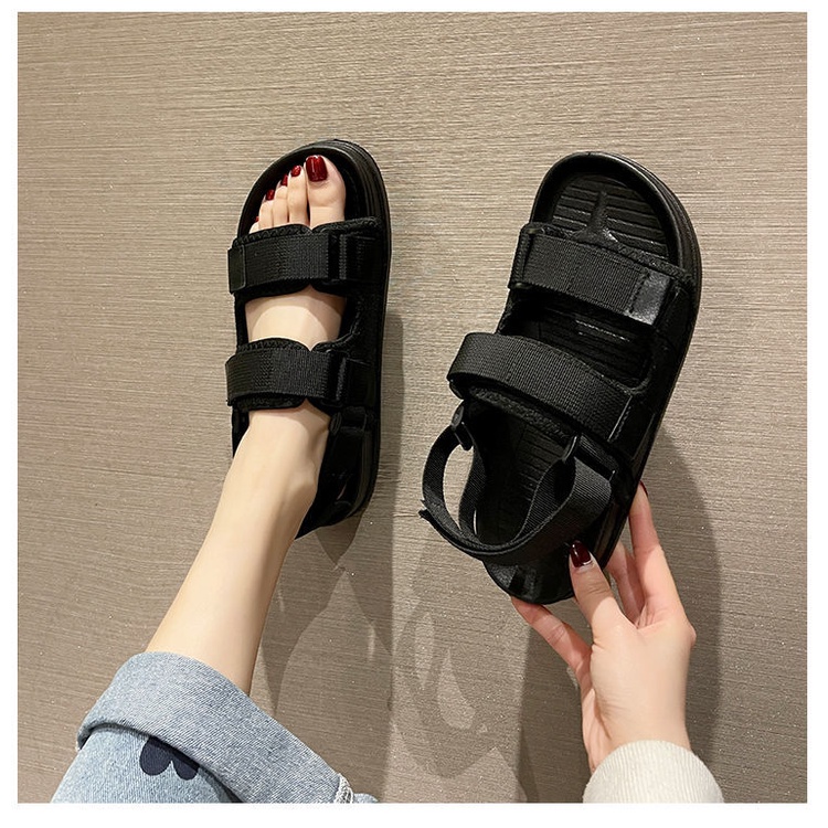 Sandal Đế Bằng 3cm Siêu Nhẹ Thời Trang Mùa Hè 2022 Mới Cho Nữ