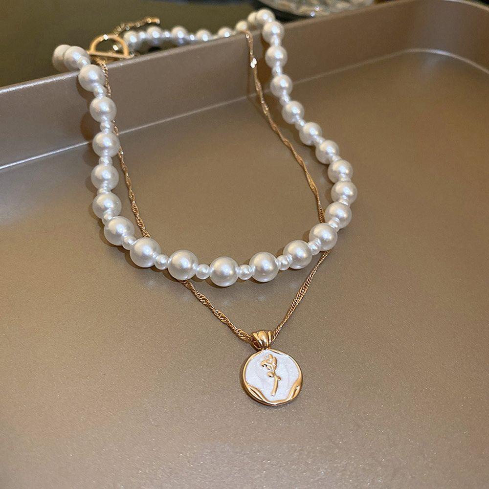 Vòng Cổ Choker Mặt Hoa Hồng Thời Trang Cho Nữ