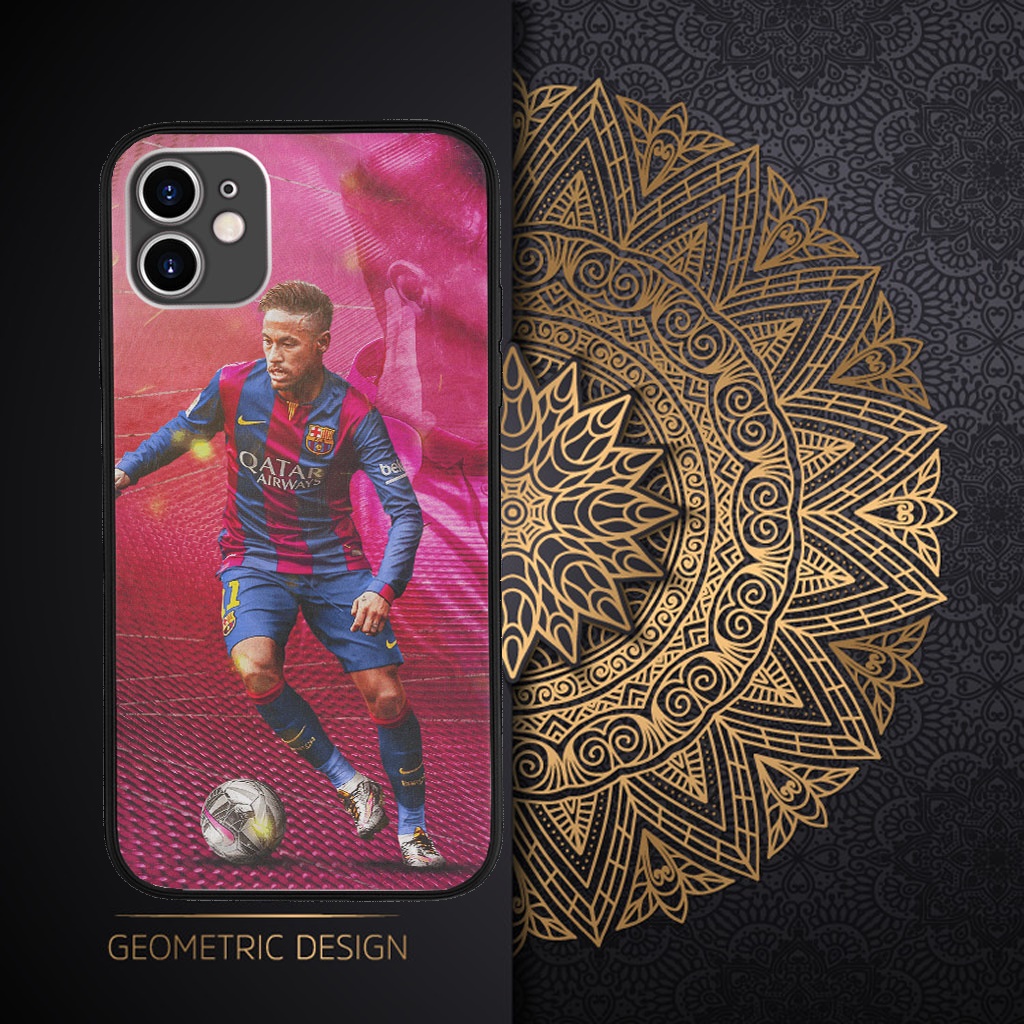 Ốp IP cậu thủ neymar ốp bóng đá clb barca hình neymar đi bóng dành cho Iphone 5 đến 12 Promax FOO20210293