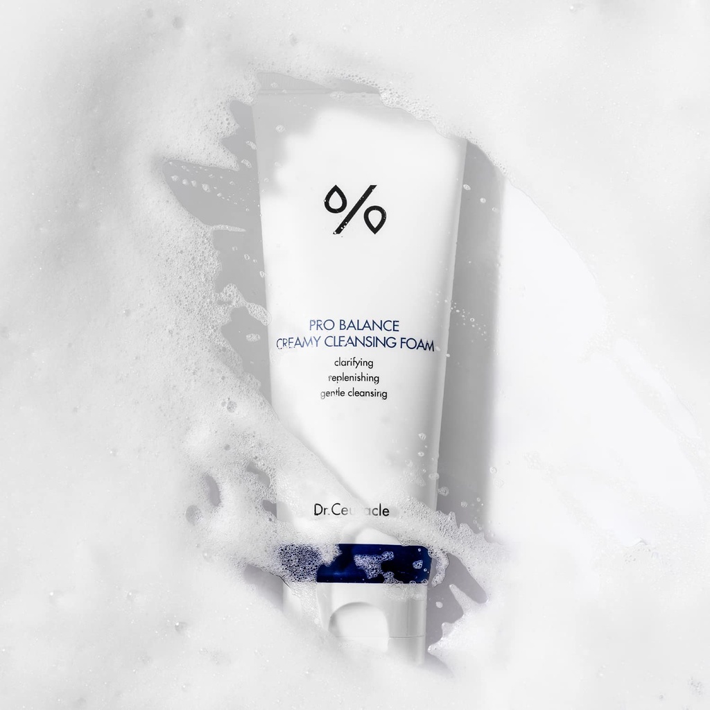 Sữa rửa mặt cân bằng da Dr.Ceuracle Pro Balance Creamy Cleansing Foam 150ml