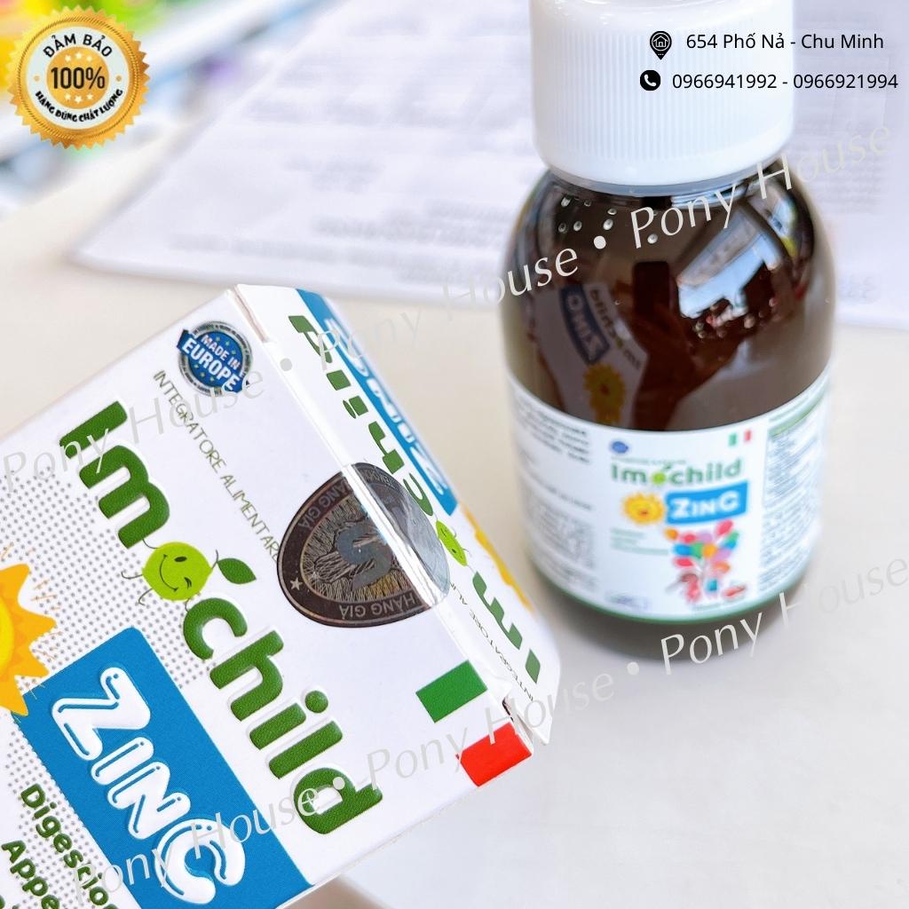 Kẽm ZinC Imochild Lysin Vitamin Giúp Bé Ăn Ngon, Tăng Cân Khỏe Mạnh | Nhập khẩu chính hãng Italy