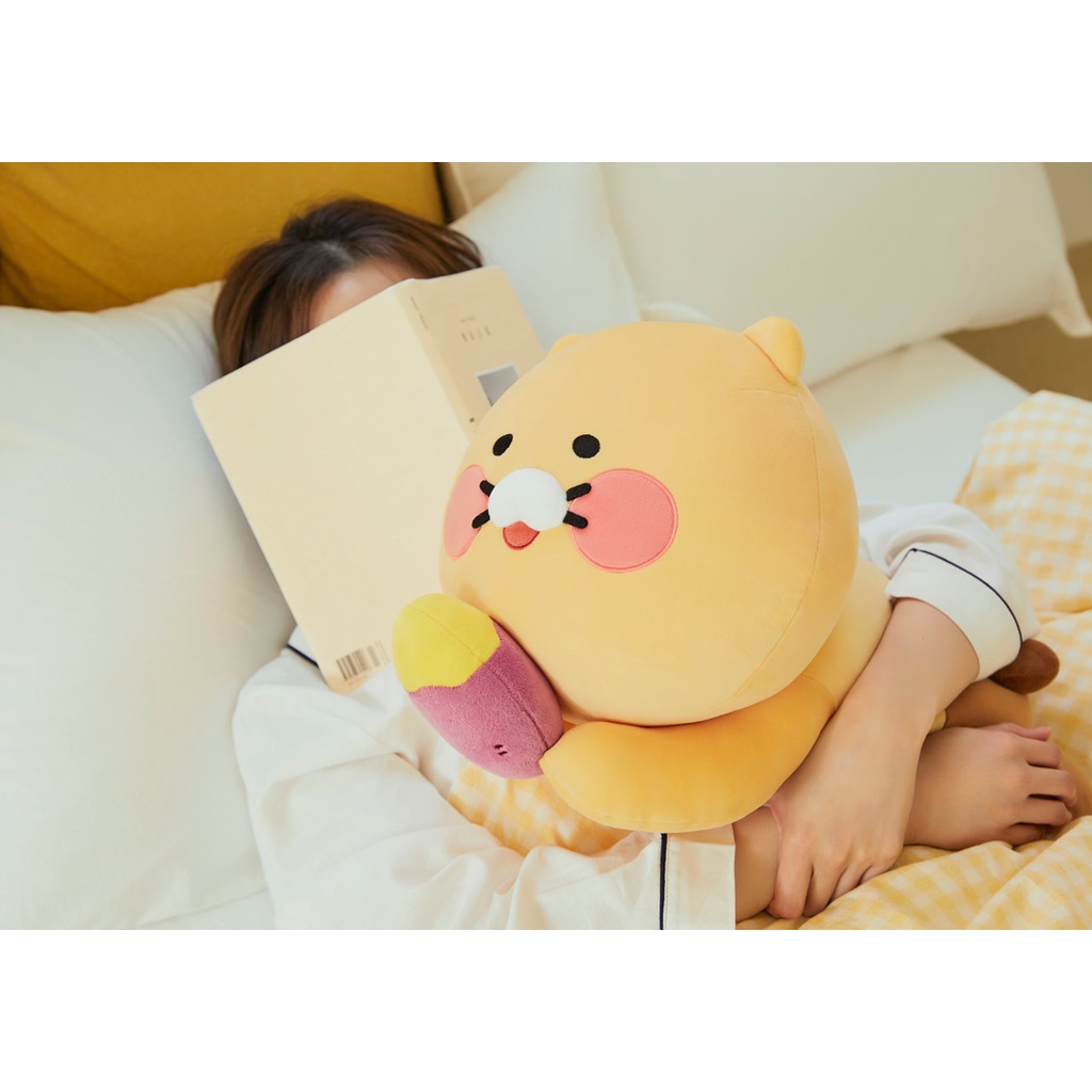 Gối Ôm Cỡ Vừa Kakao Friends Choonsik cầm khoai lang dễ thương siêu cute F11973