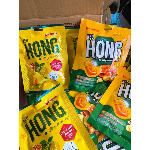 KẸO HỌNG ORION VỊ QUẤT GÓI 87,5g