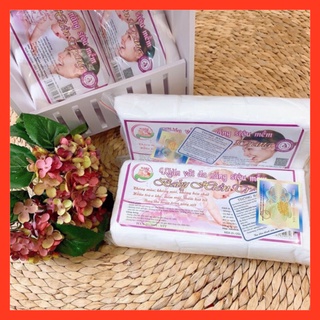 Khăn Vải Khô Đa Năng - Giấy  Khô Đa Năng Baby  Hiền Trang,Chất Vải Mềm Không Hóa Chất gói 220g
