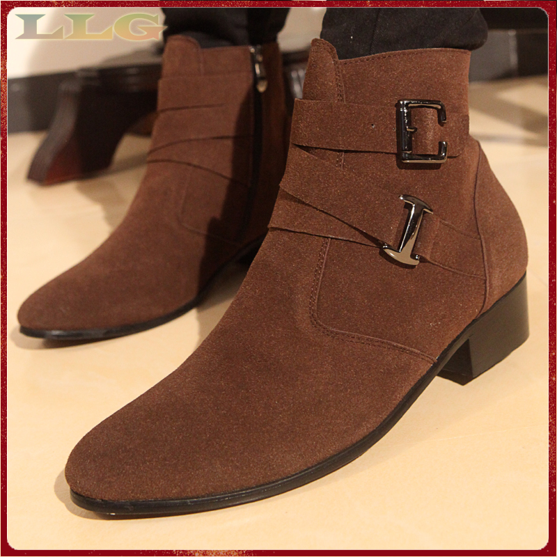 CHELSEA Giày Boot Cao Gót Phong Cách Cá Tính Dành Cho Nam | BigBuy360 - bigbuy360.vn