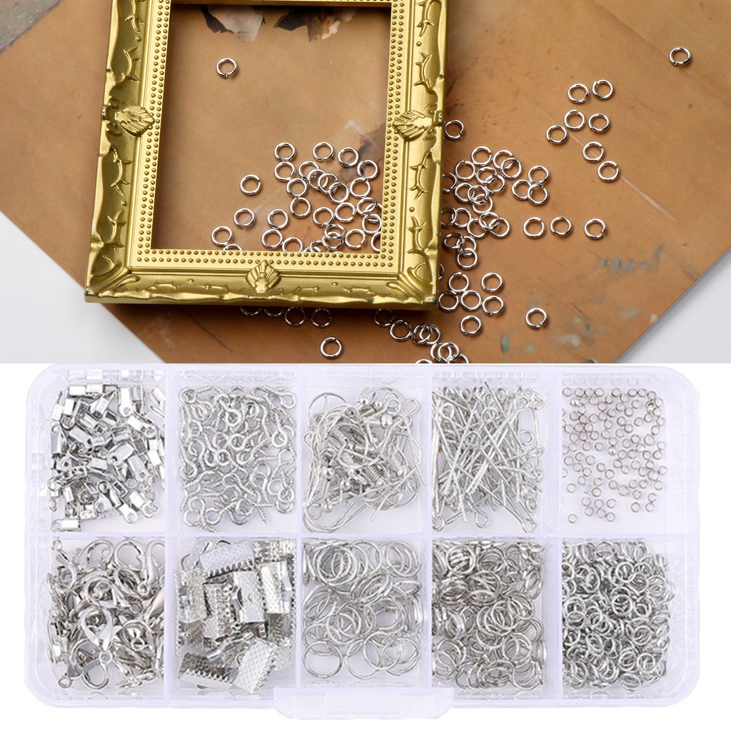 Bộ 710 Dụng Cụ Làm Trang Sức Bằng Kim Loại Đa Chức Năng Kèm Móc Tiện Dụng Cho Gia Đình