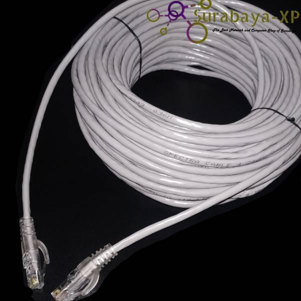 Dây Cáp 25m Lan Utp Cat5E 25m Spc Rj45 Amp