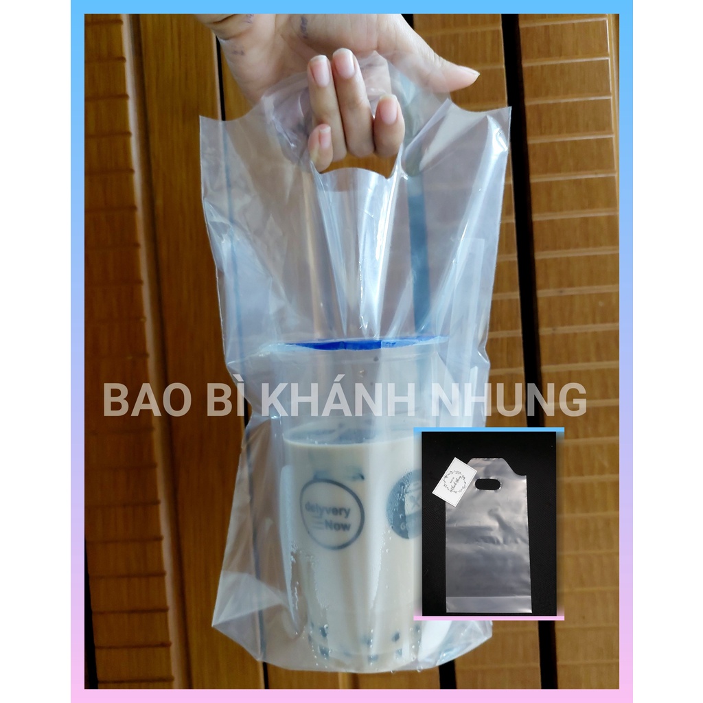 1KG TÚI ĐỰNG 1 LY TRÀ SỮA _ TÚI 1 LY