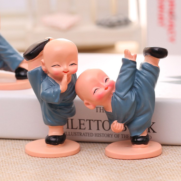 Bộ Tượng 4 chú Tiểu Tập Võ