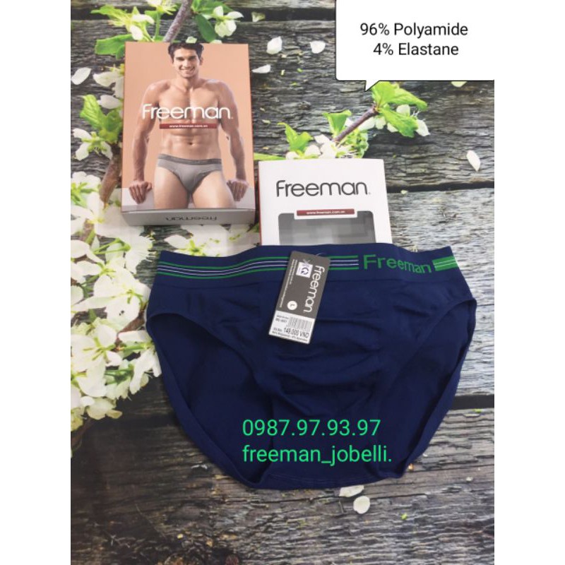 Freeman 6051[hình thật +video] quần lót dệt kim không đường may thương hiệu chính hãng