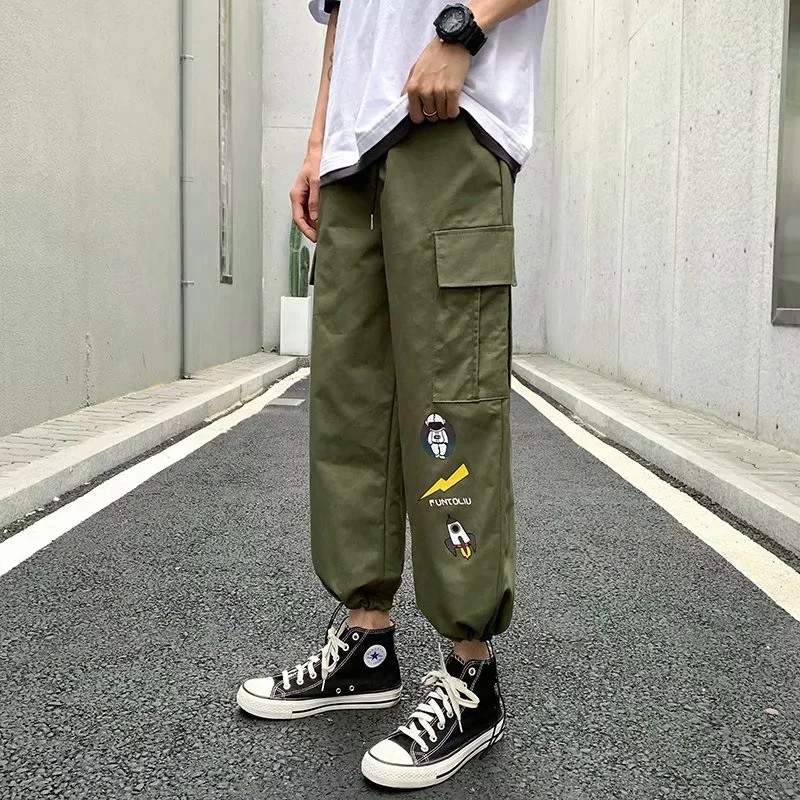 Quần Thể Thao Ống Rộng Phong Cách Hàn Quốc Dành Cho Nam / Nữ / Size M-3Xl | BigBuy360 - bigbuy360.vn
