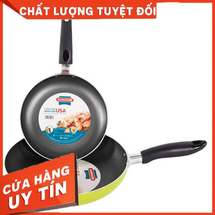 Combo 2 Chảo Chống Dính Sunhouse Dùng Được Cho Bếp Từ, Tiện Dụng Cho Căn Bếp Của Bạn - VietShop