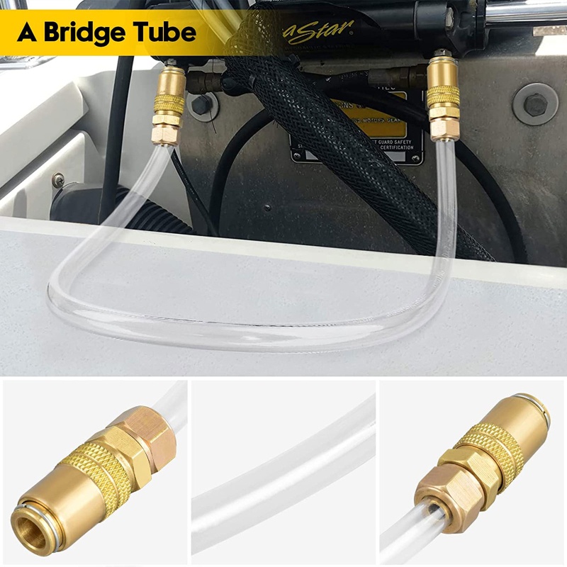 Sun Marine Ống Thủy Lực Gắn Vô Lăng Lái Xe Hơi Có Thể Sử Dụng Cho Outboard Sterndrive Inb