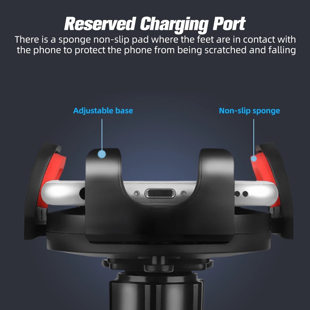Giá Đỡ Điện Thoại / Thiết Bị Định Vị GPS Có Giác Hút Chân Không Gắn Kính Chắn Gió Xe Hơi Xoay 360° Phụ Kiện Chuyên Dụng Dành Cho Máy Hút Bụi