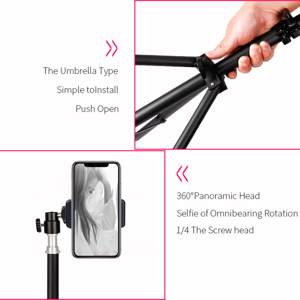 Điện Thoại Chân Tripod Bằng Nhôm Chuyên Dụng Cho Iphone Ipad Dslr