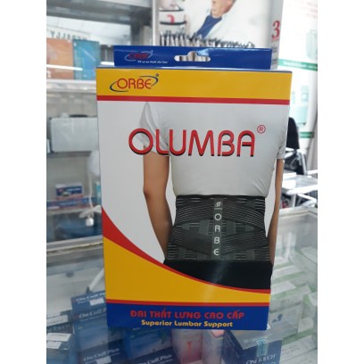 ĐAI LƯNG HỖ TRỢ CỘT SỐNG,THOÁT VỊ ĐĨA ĐỆM ORBE OLUMBA