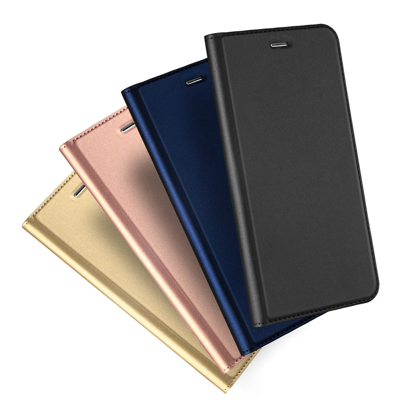 Bao Da Điện Thoại Siêu Mỏng Dạng Ví Nắp Lật Nam Châm Làm Giá Đỡ Cho Sony Xperia Xa2 Plus / Xa1 Ultra / L4 / L3 / L2 / L1 Vỏ