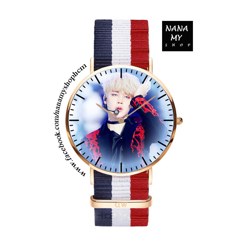 ĐỒNG HỒ ĐEO TAY BTS NAM NỮ có in theo yêu cầu