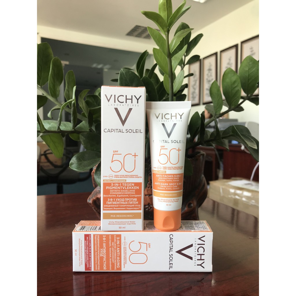 VICHY. Kem Chống Nắng Chống Lão Hoá Vichy Ideal Soleil Anti Age SPF50+ 50ml