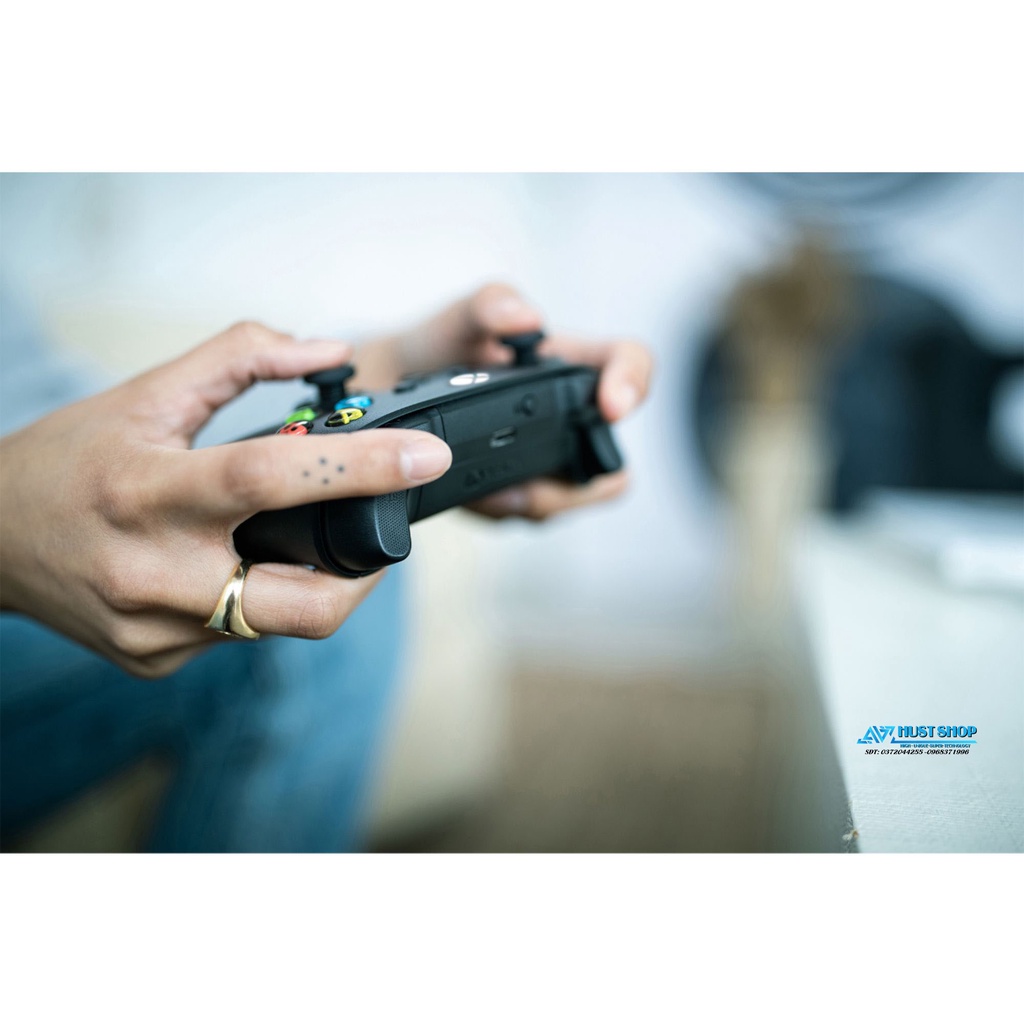 Tay Cầm Chơi Game Xbox Series X Chính Hãng Microsoft Xbox One X Carbon Black Nguyên Seal