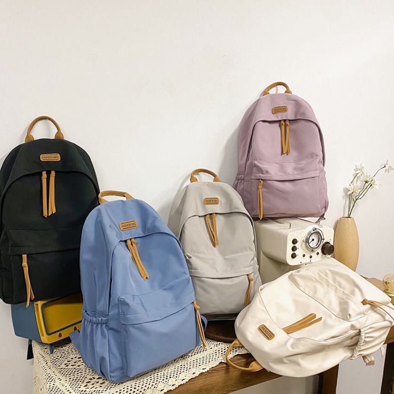 IELGY Balo đi học dễ phối đồ phong cách Harajuku Nhật thời trang cho nữ