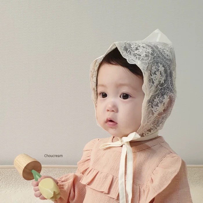 Mũ ren tiểu thư phong cách Hàn Quốc đủ size
