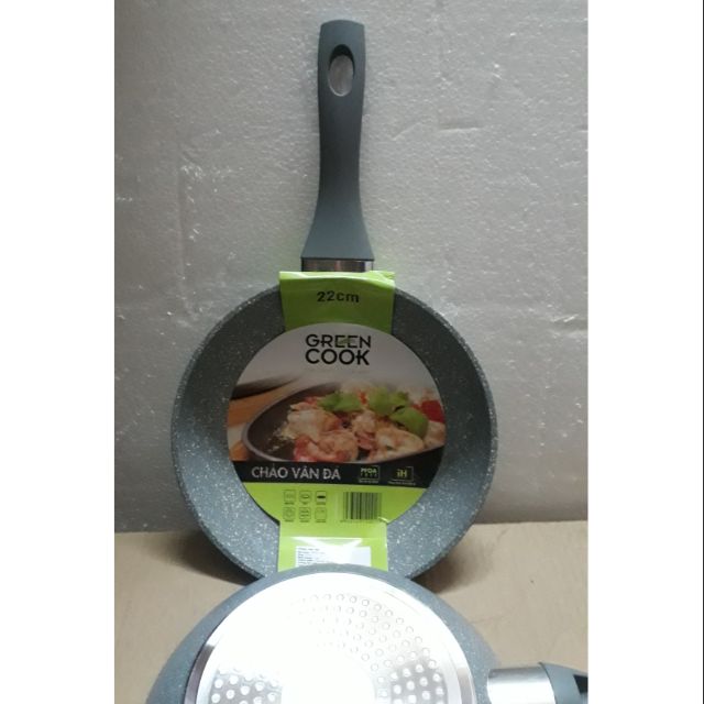 CHẢO VÂN ĐÁ GREEN COOK CAO CẤP giãm 15k