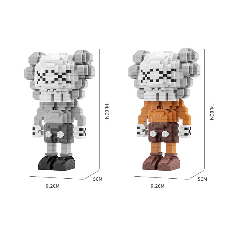Bộ Đồ Chơi Lắp Ráp Nhân Vật KAWS6 6-15 Tuổi