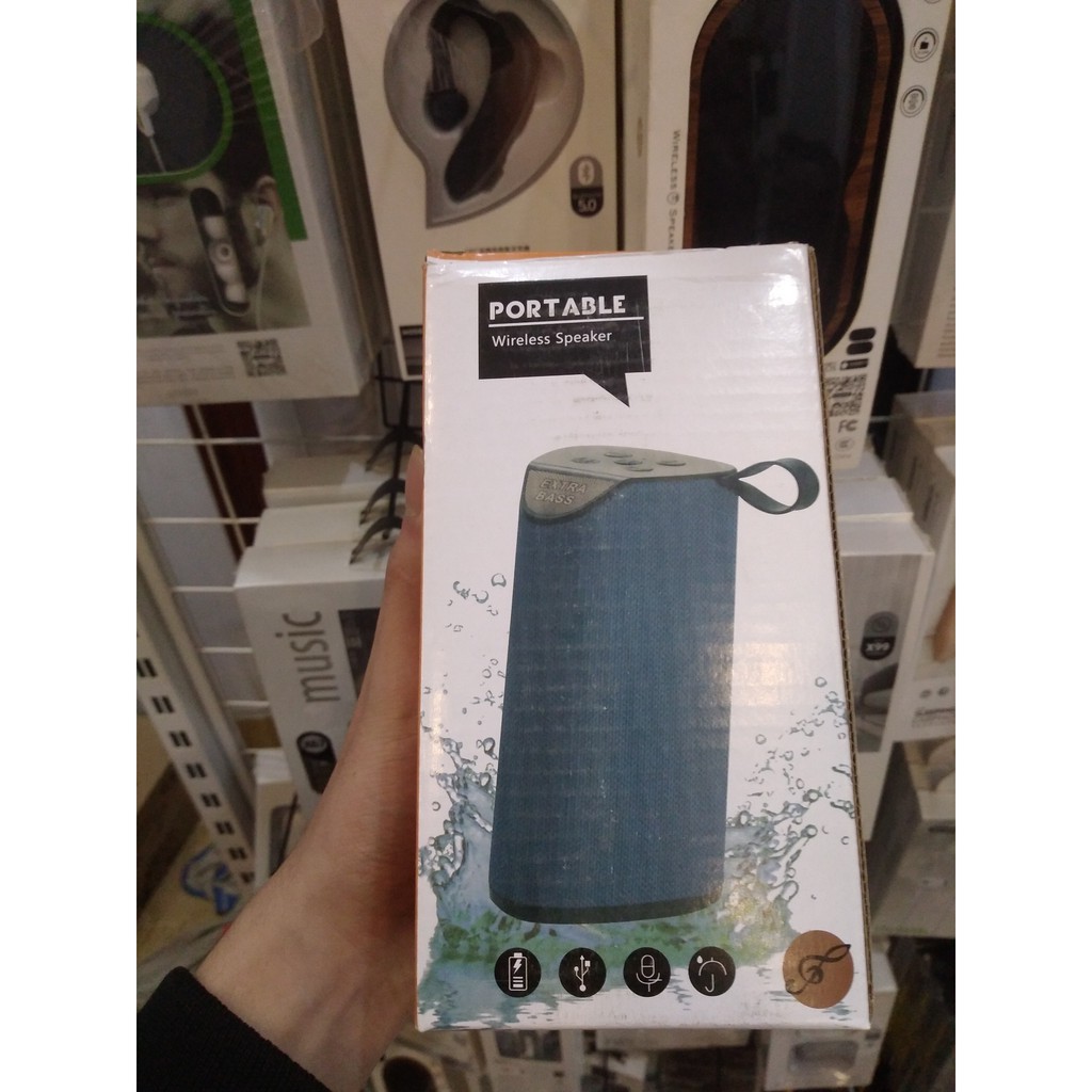 Loa Bluetooth GT-111 Loa kép Âm thanh lớn Extba Bass Nghe nhạc cực hay - Bảo hành 6 tháng