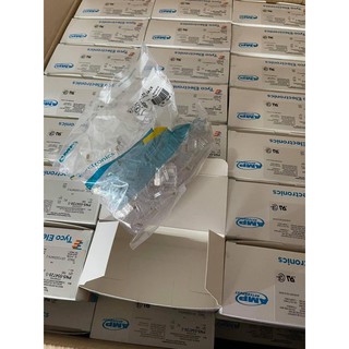 Combo 10 hộp hạt mạng Amp Tyco Rj45 mỗi túi 100 hạt