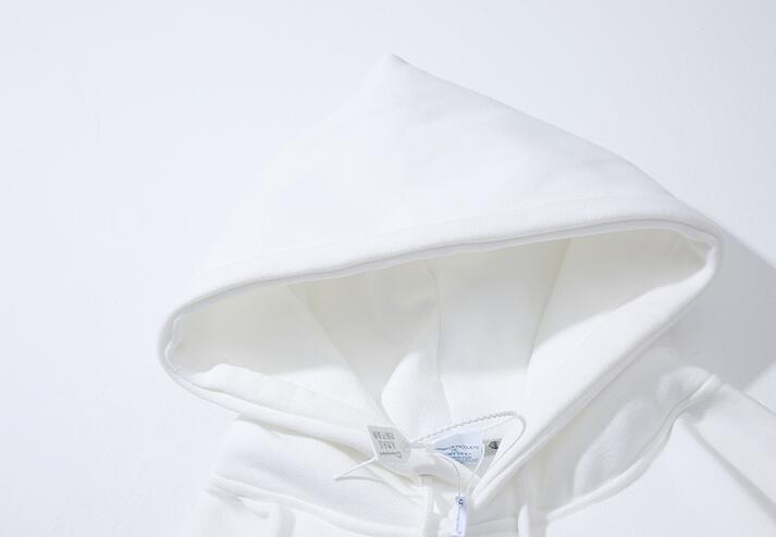 Áo hoodie vải nhung thêu hình logo Champion trẻ trung thời trang