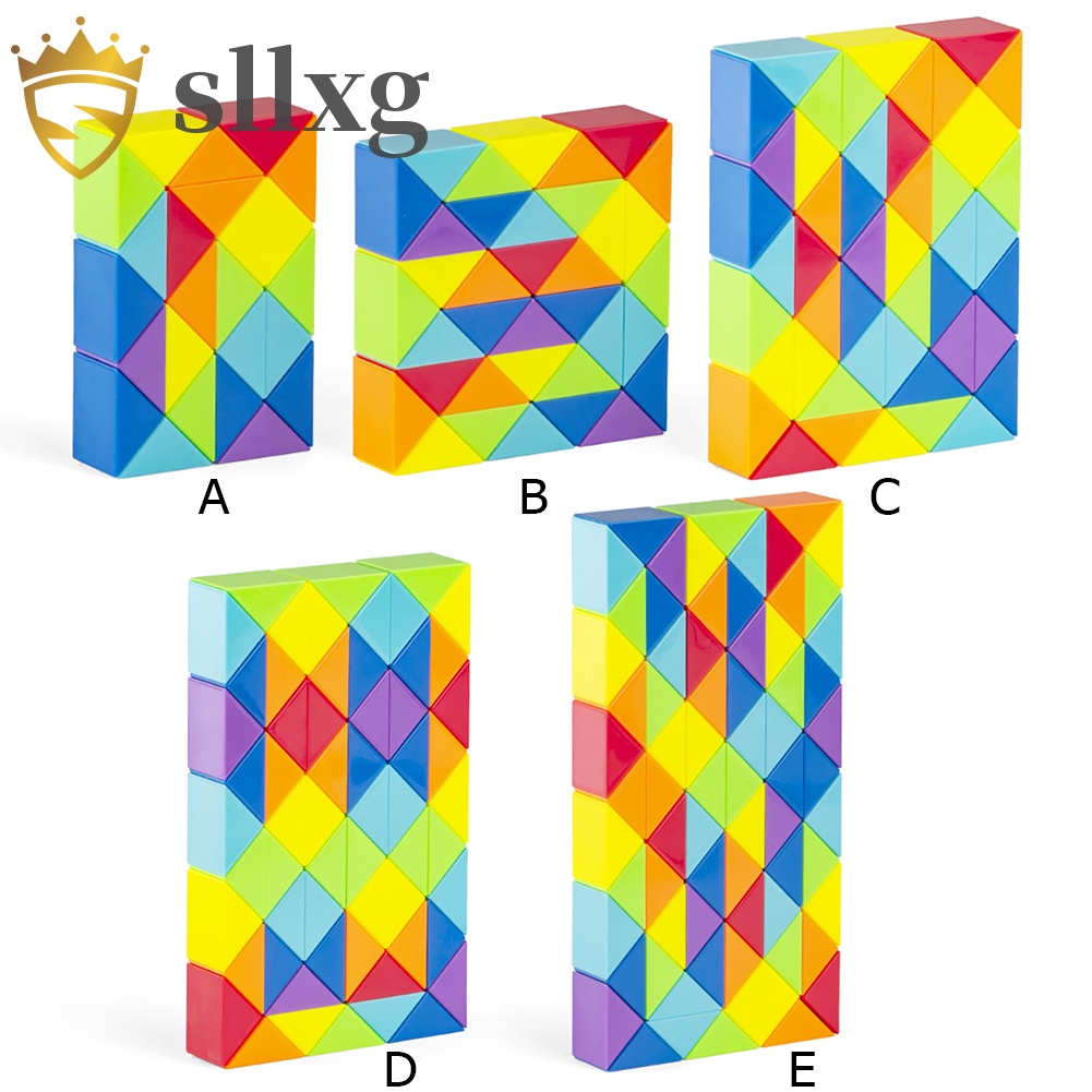 Đồ chơi khối rubik hình rắn 24/36/48/60/72 giảm căng thẳng
