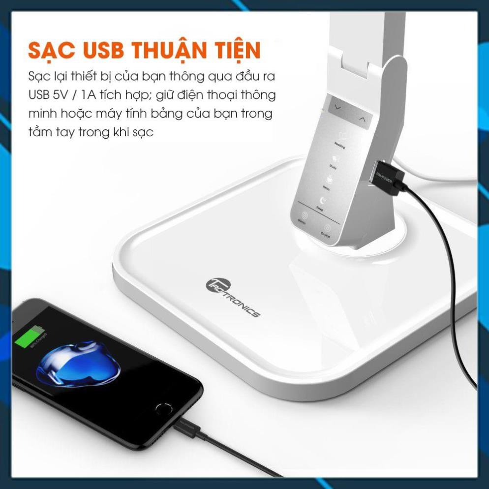 - Đèn học chống cận TaoTronics TT-DL02, 14W, 4 chế độ sáng hẹn giờ