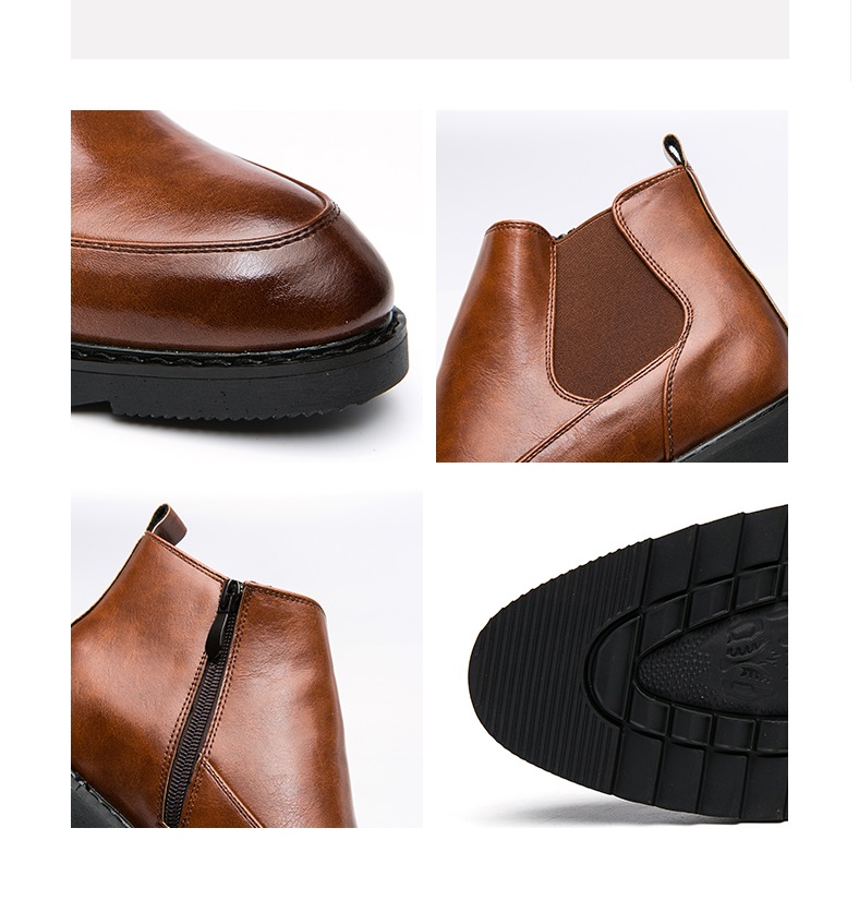 Giày boot nam thời trang sang trọng