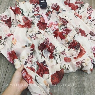 Đầm maxi hoa lụa